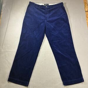 Vintage Polo Ralph Lauren Corduroy Pants Mens 38x30 Purple Textured Classy